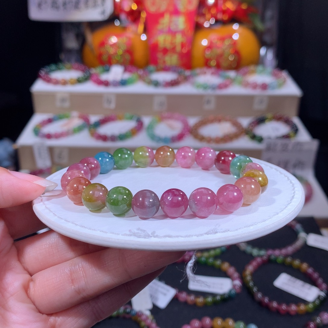 碧玺手链未镶嵌碧玺