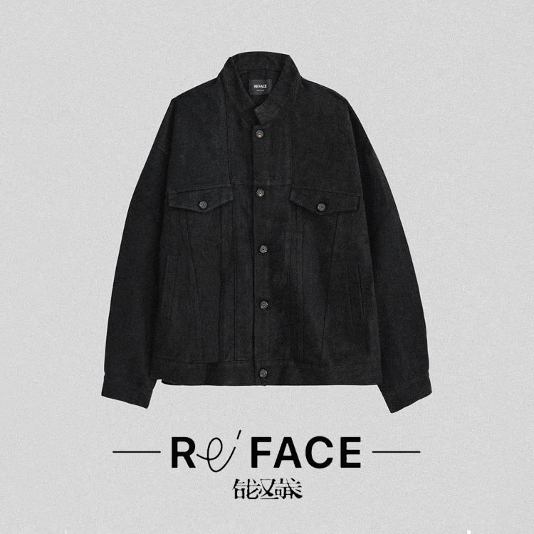 REFACE｜賦新經典重磅機織亞麻馬术夹克
