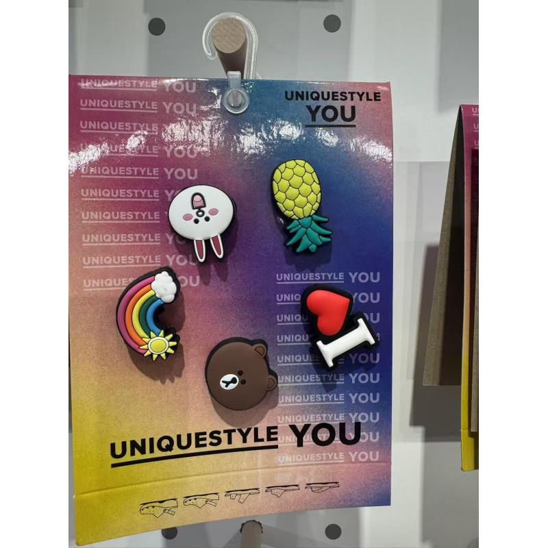 熊兔5件套 洞洞鞋配件