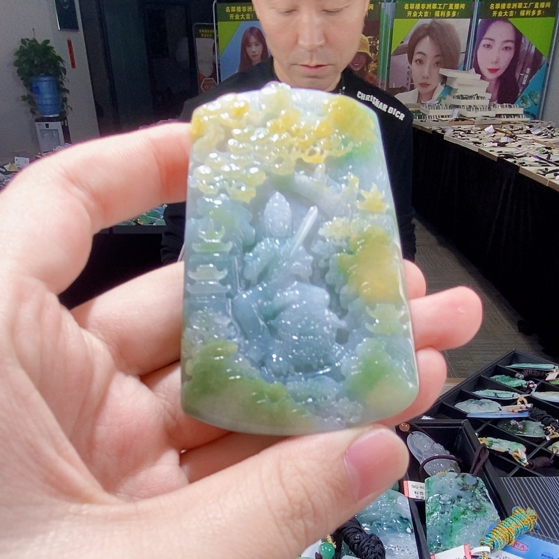 颈饰未镶嵌翡翠翡翠
