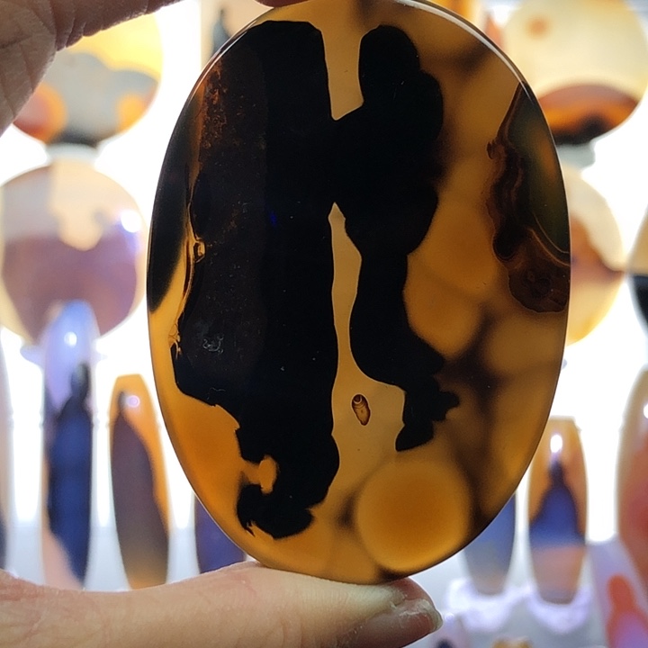 玛瑙/玉髓未镶嵌珠宝半成品26霞