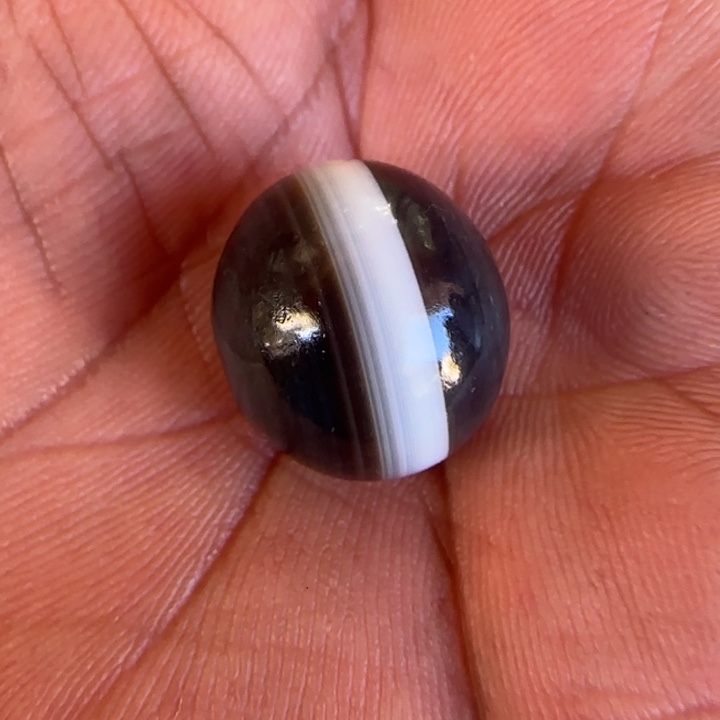 琉璃非金属佛**年单颗散珠子一枚！