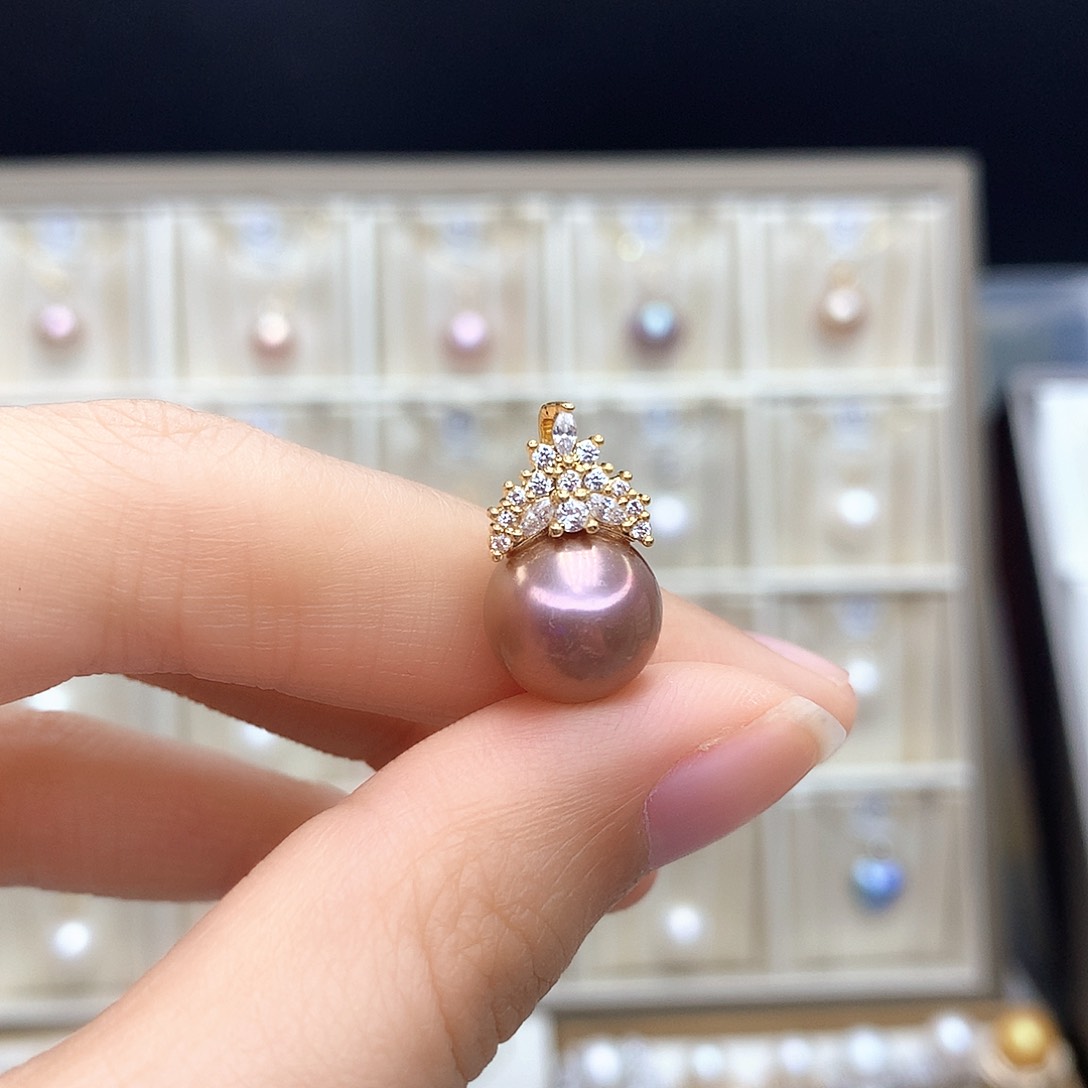 淡水珍珠合金颈饰