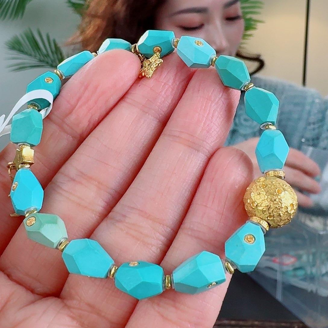 绿松石珠宝奇石未镶嵌