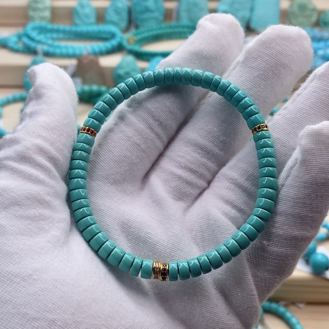 绿松石珠宝奇石未镶嵌