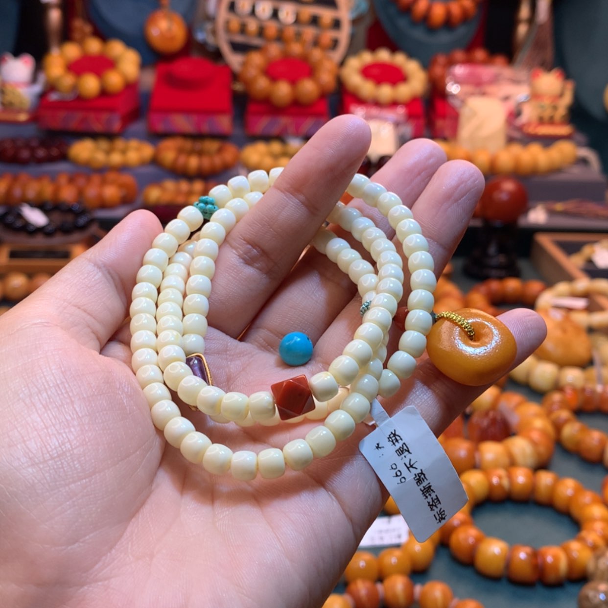 【闪购商品】蜜蜡手链未镶嵌M****.蜜蜡手链