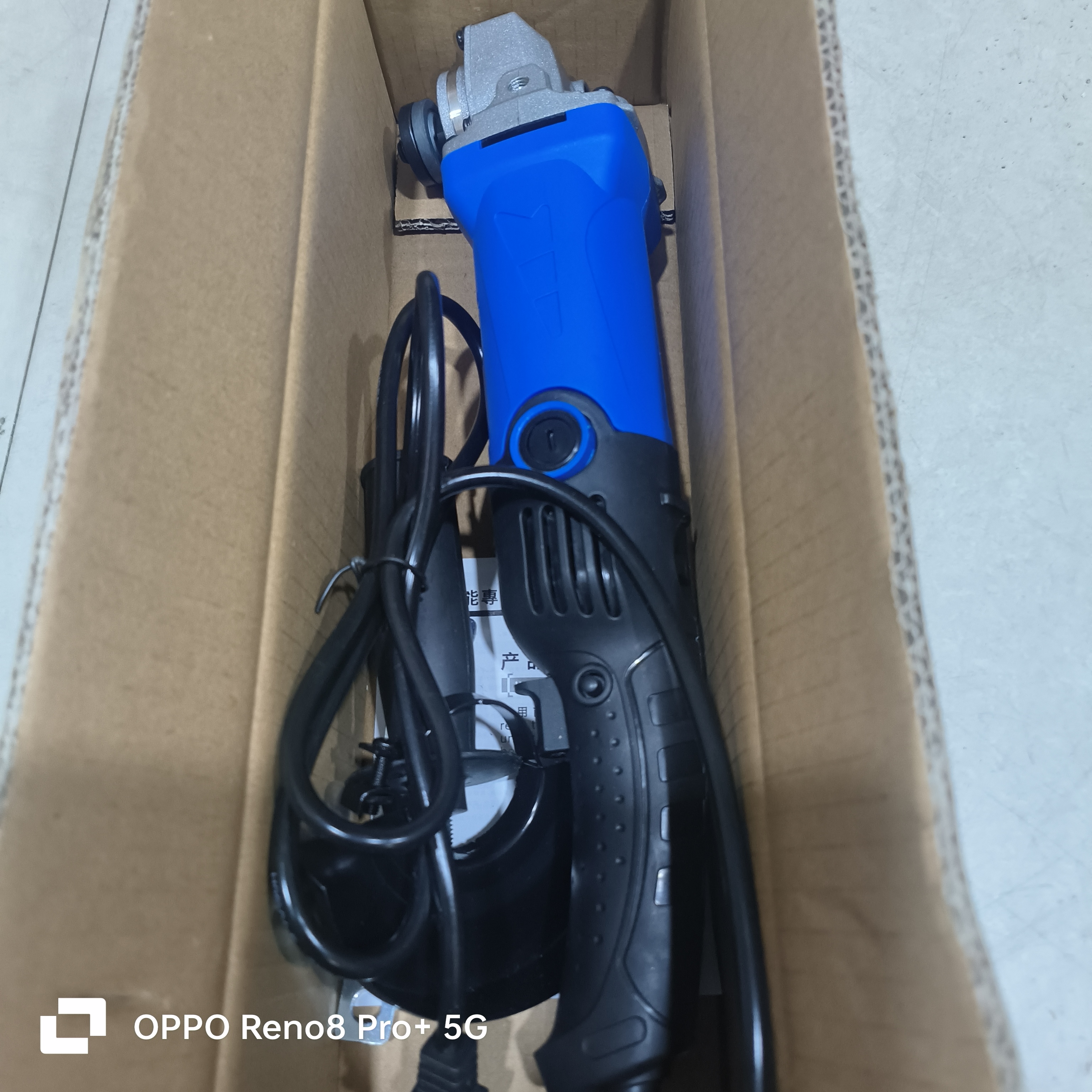 工业级6挡调速角磨机（颜色随机发）