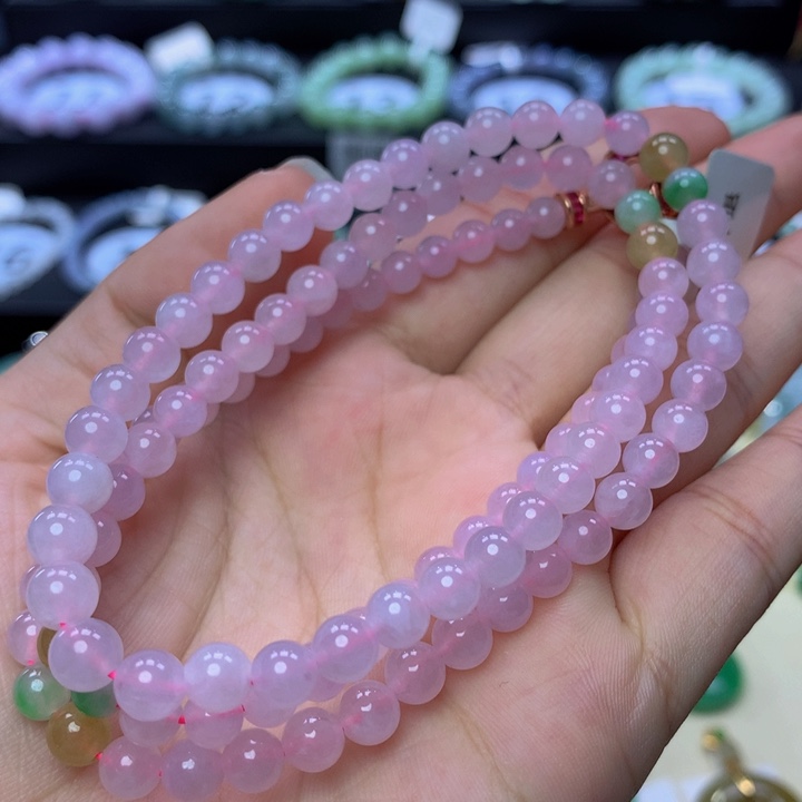 翡翠手链未镶嵌翡翠