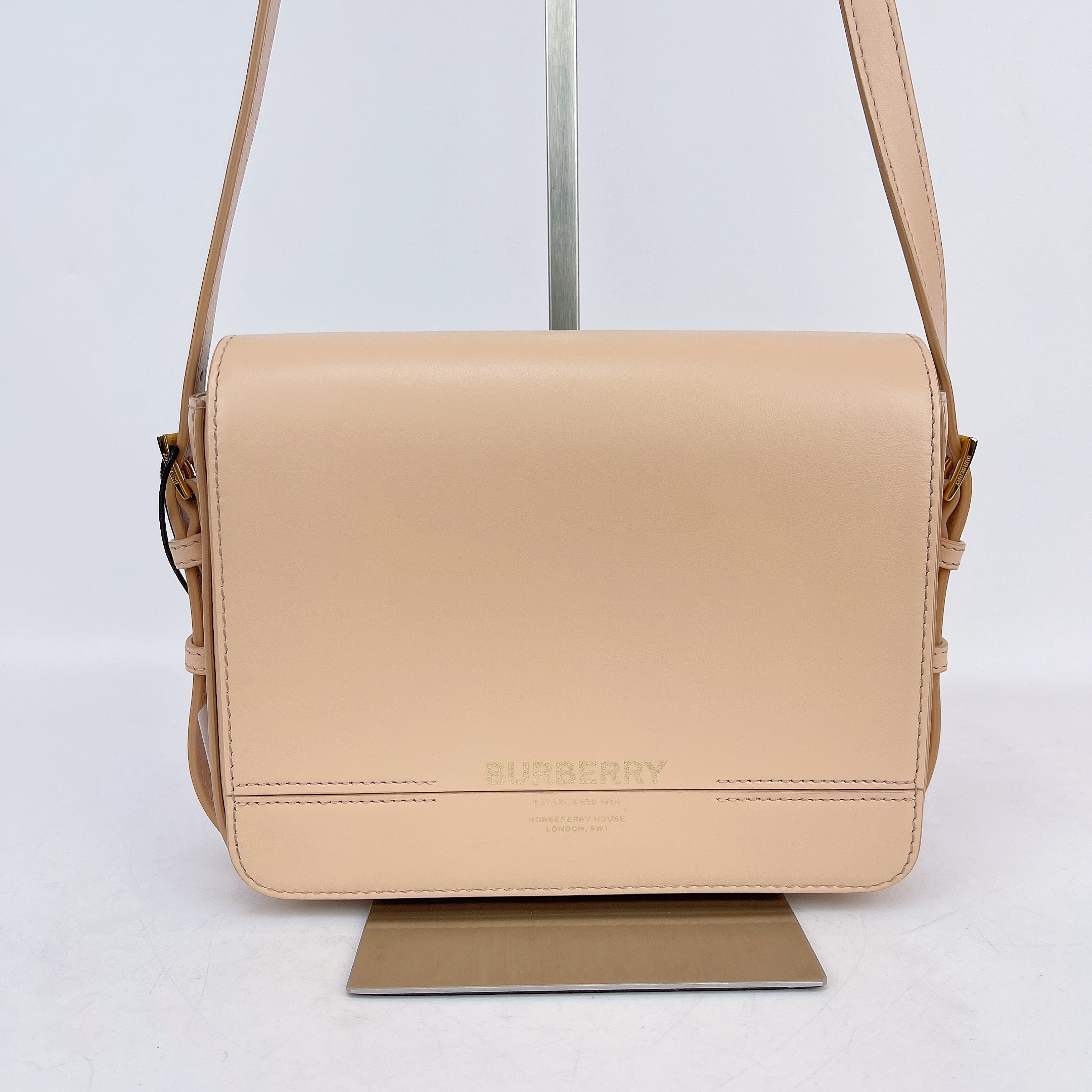 95新 BURBERRY/博柏利 博柏利单肩包底19 N766
