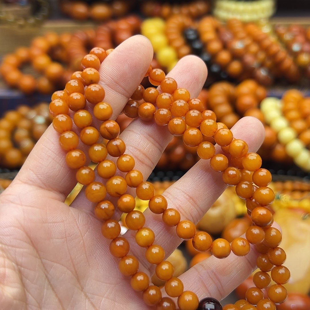 琥珀未镶嵌珠宝奇石