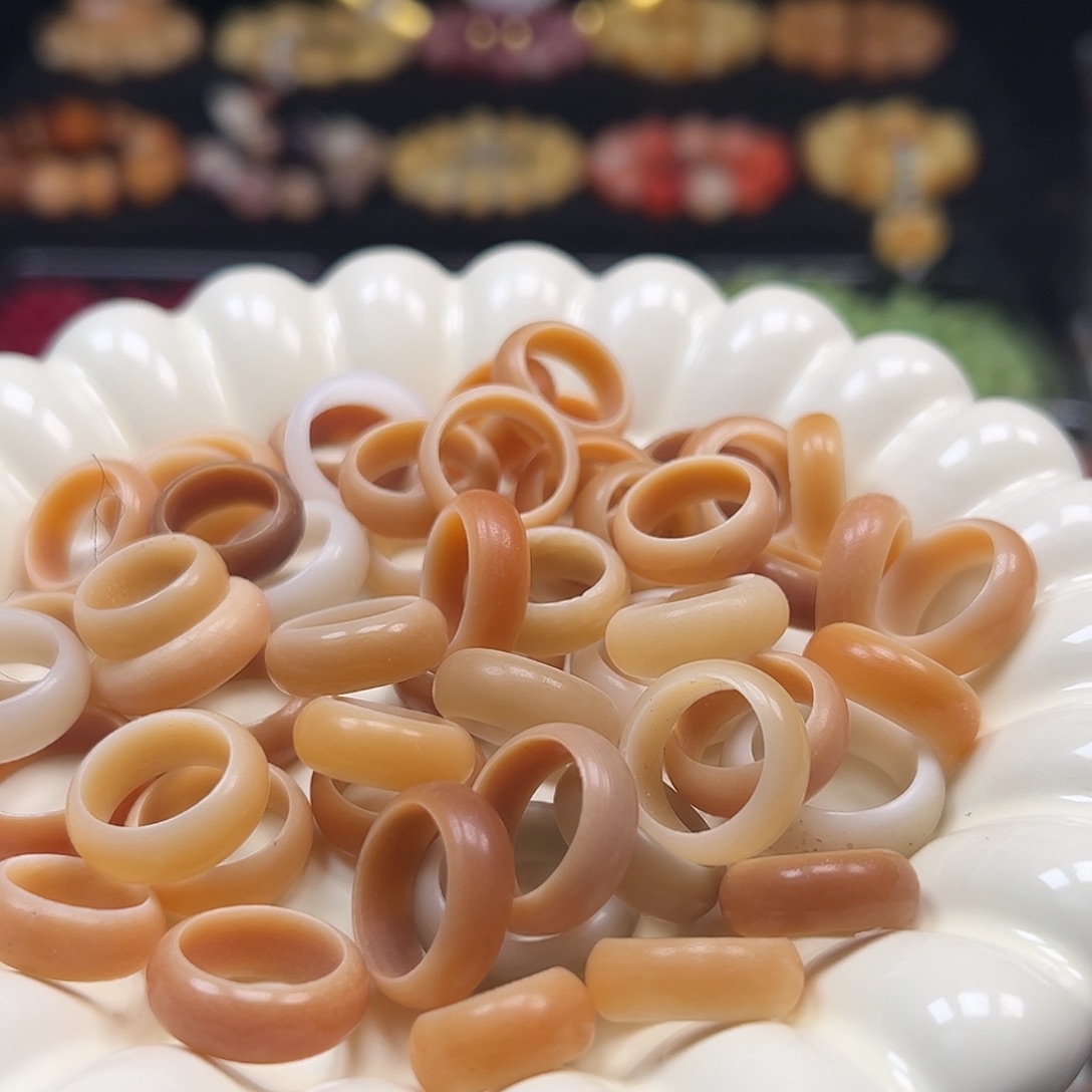 手串菩提根/象牙果微瑕跑环10颗