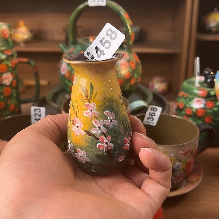 纯纯莫奈油画风纯纯莫奈油画风花瓶