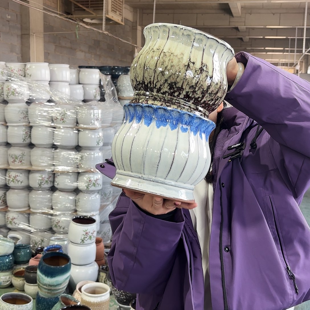 正品两个高18/20红陶