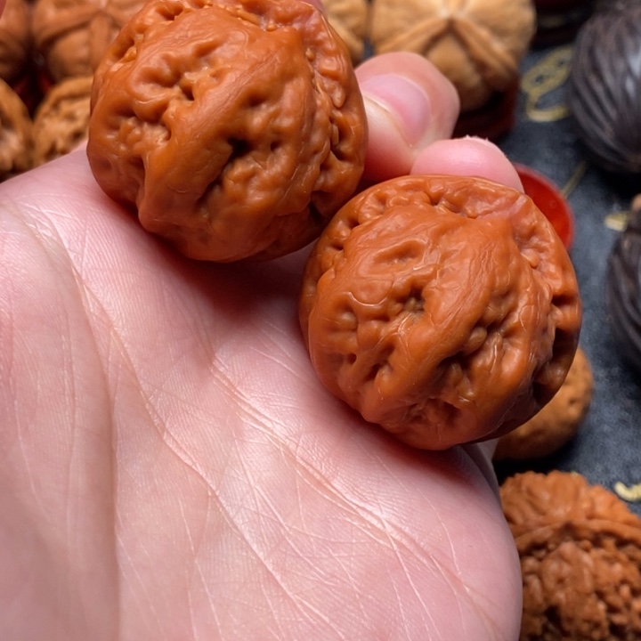 烟***尔吊坠文玩核桃金刚鹦鹉 