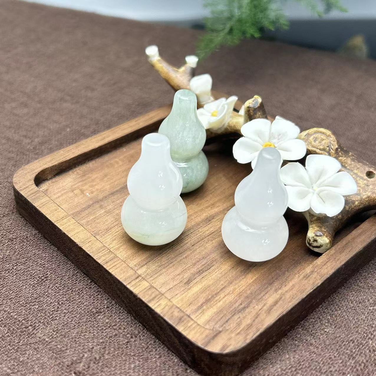 金丝玉天山翠葫芦吊坠多样性发其一1140009