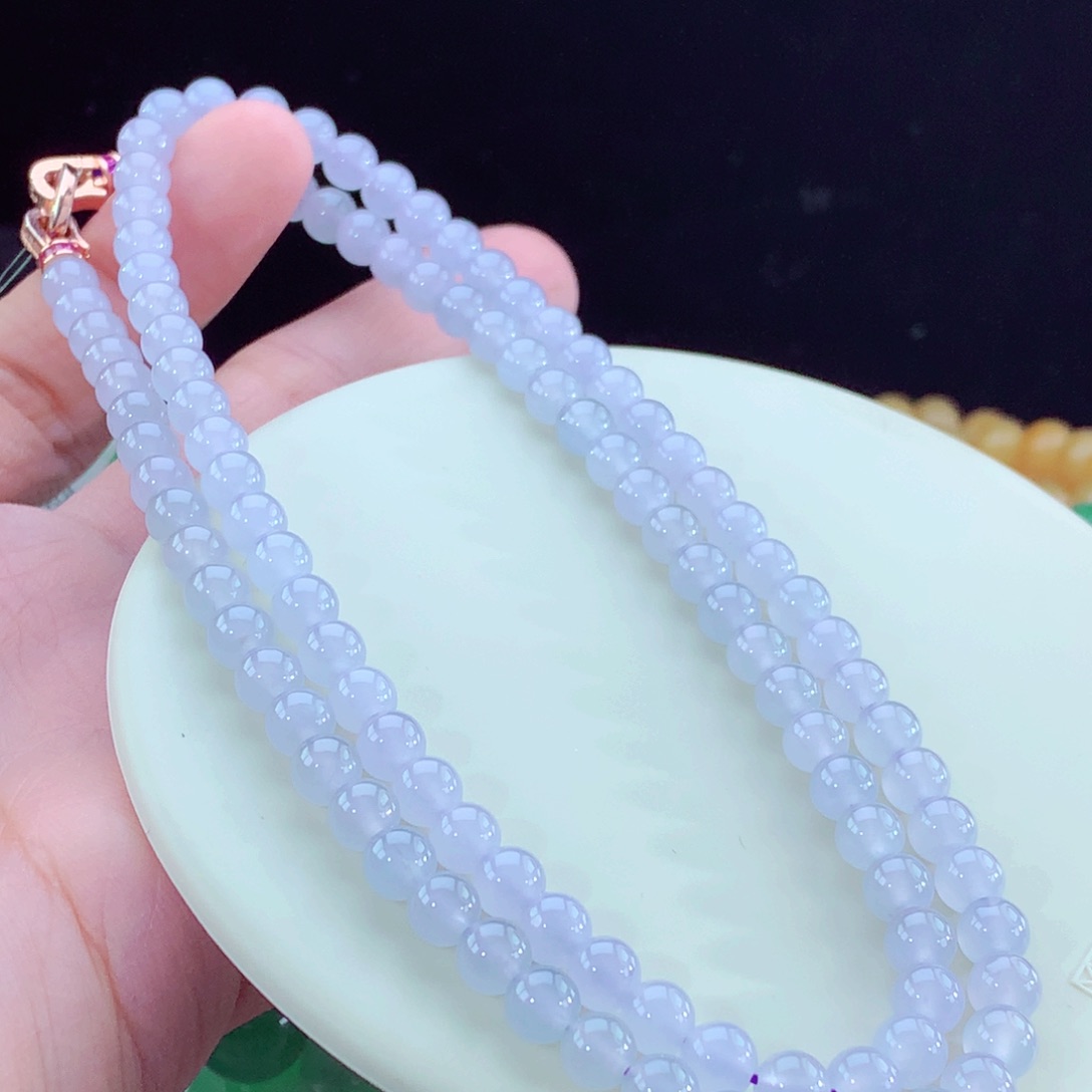 翡翠手链未镶嵌卡6
