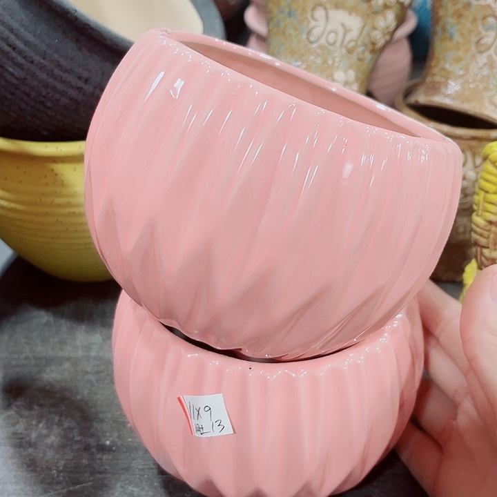 多肉陶瓷花盆满10元包邮