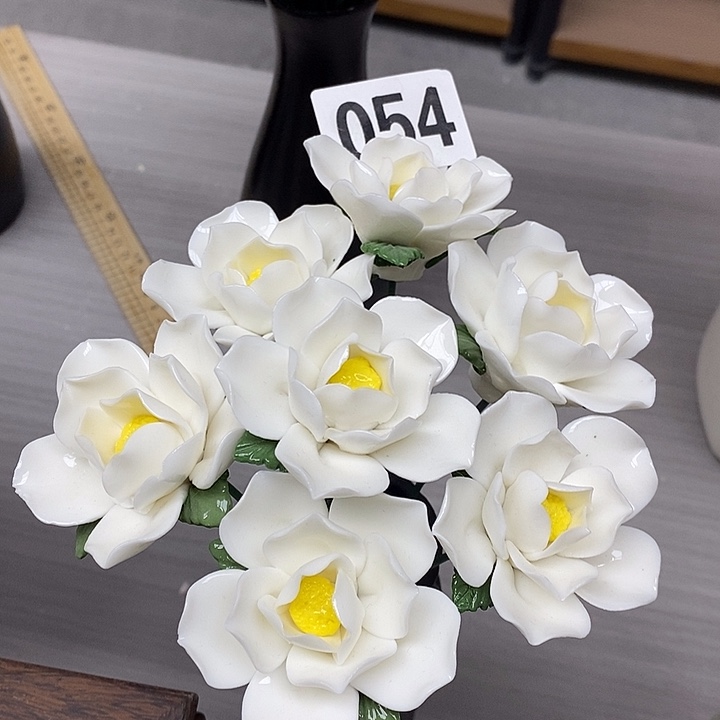 陶瓷陶瓷材料7朵组合