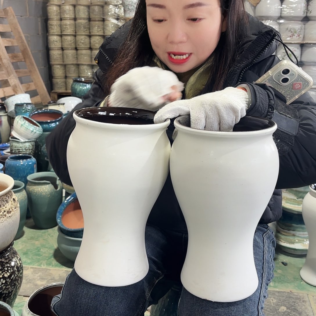 正品两个高27/15红陶