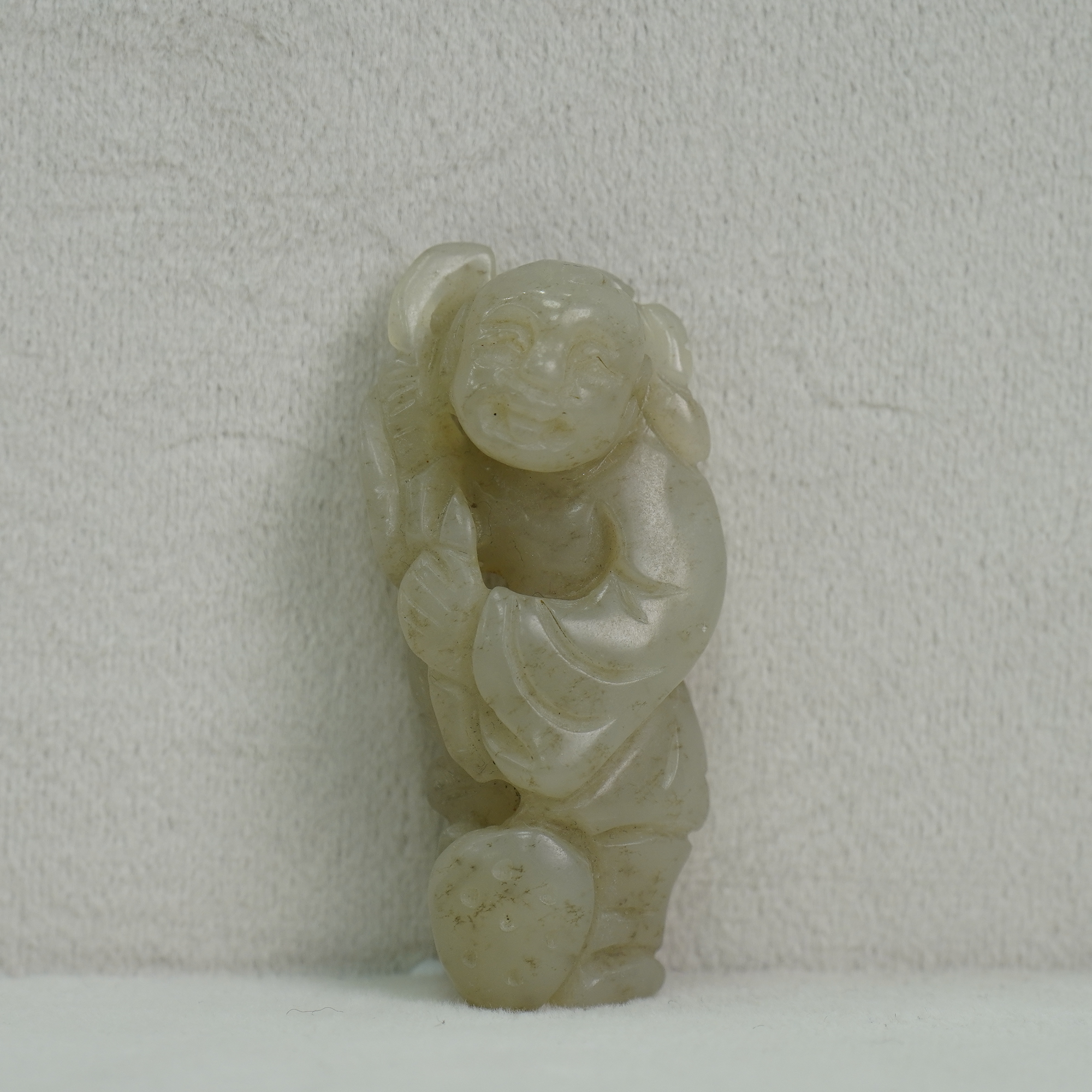 【清】玉石人物摆件-gth617