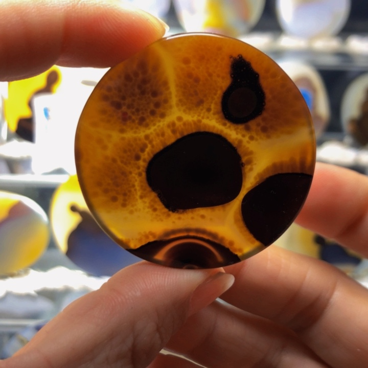 合金玛瑙/玉髓珠宝奇石16