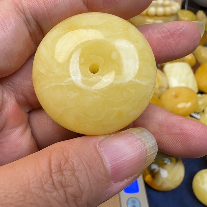 蜜蜡未镶嵌颈饰天然蜜蜡