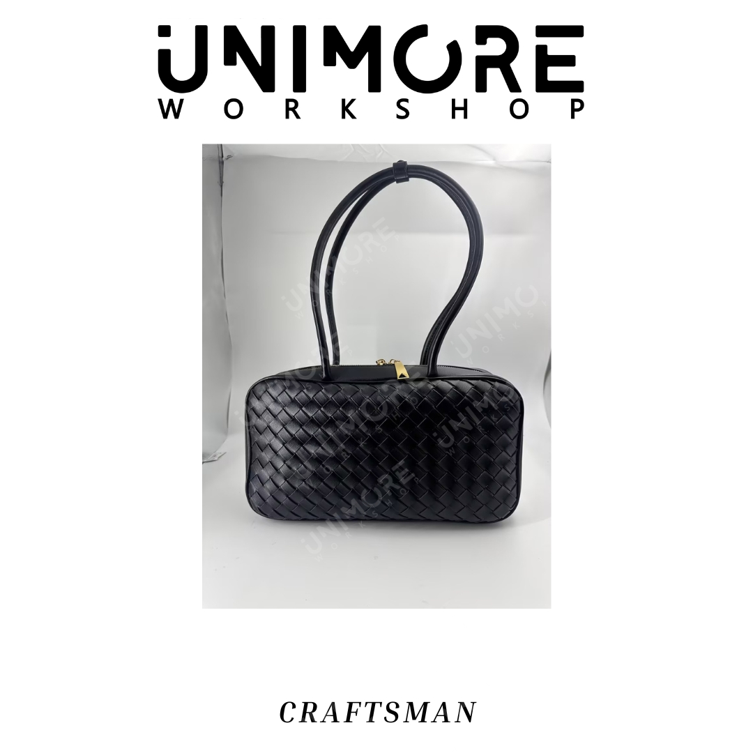 【造物至定制】编织横版保龄球手提包 -UNIMOREWORK SHOP