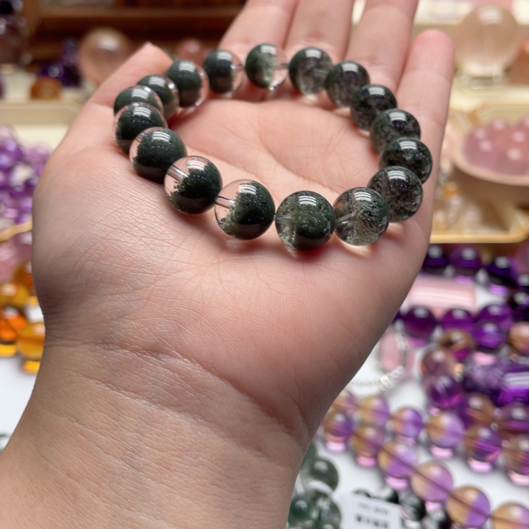 未镶嵌手链水晶11.7m