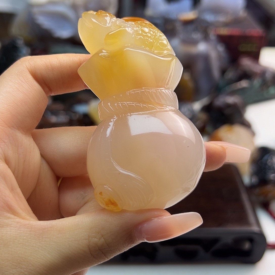 玛瑙/玉髓未镶嵌项链