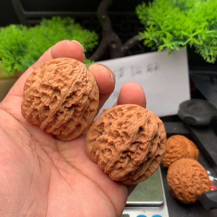 吊坠文玩核桃44将军