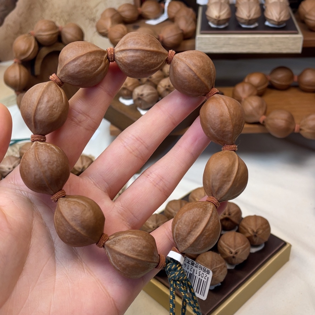 人***鸿手串/手链橄榄核2126梅林铁核