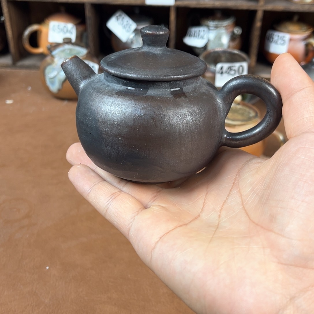 杯因****爱柴烧茶器主人壶