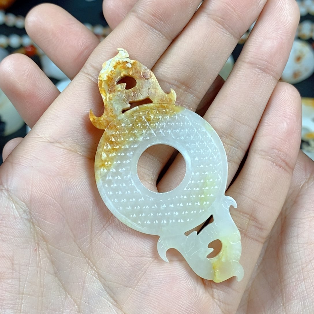 和田玉挂件未镶嵌