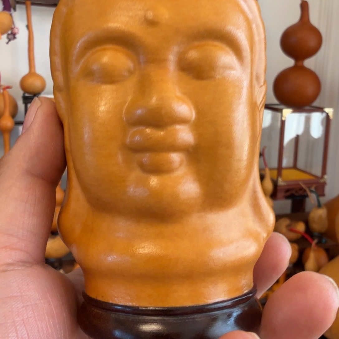 剛***子老皮翻制佛头全品