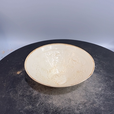 摆件定窑斗笠碗造型独特