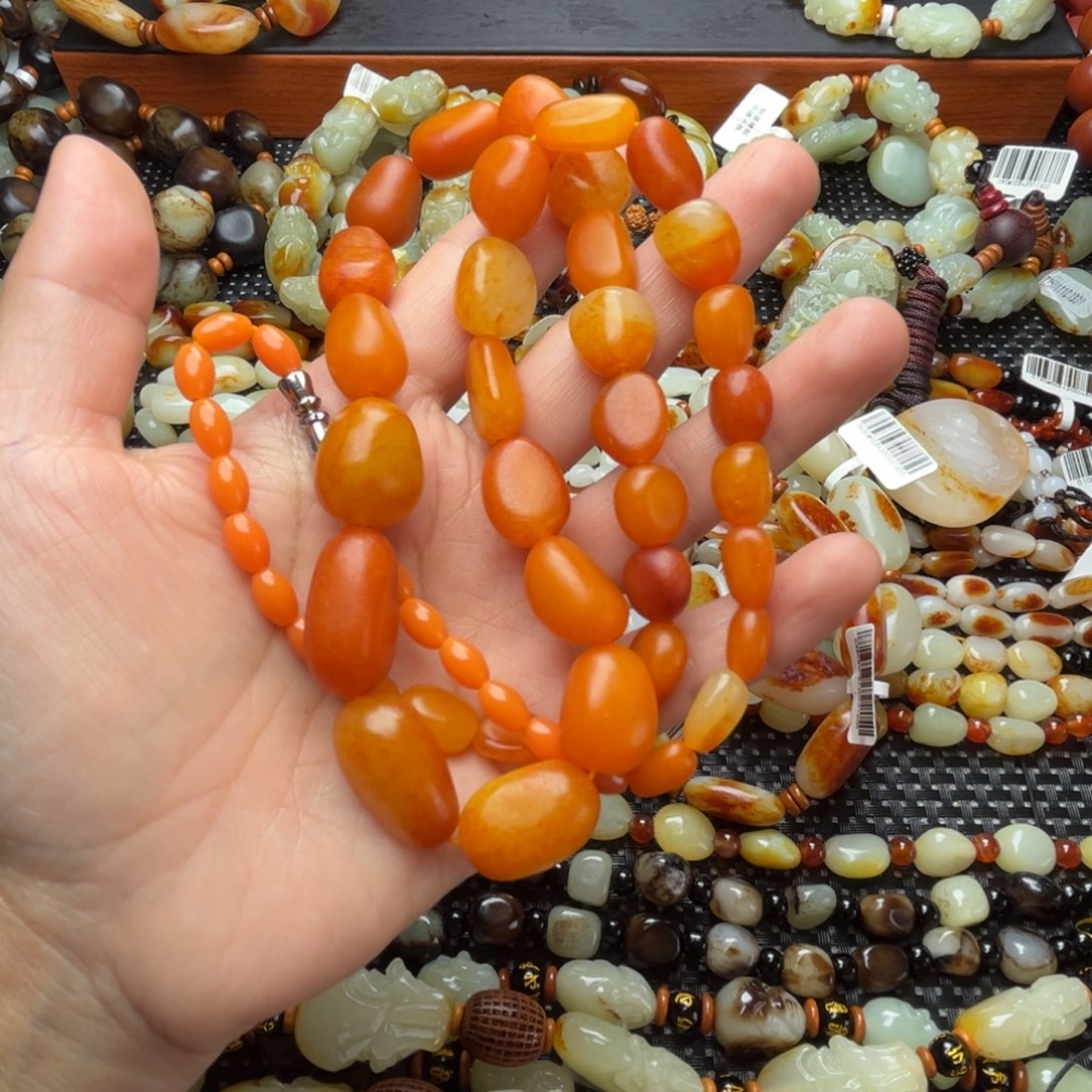 和田玉手链未镶嵌精****等