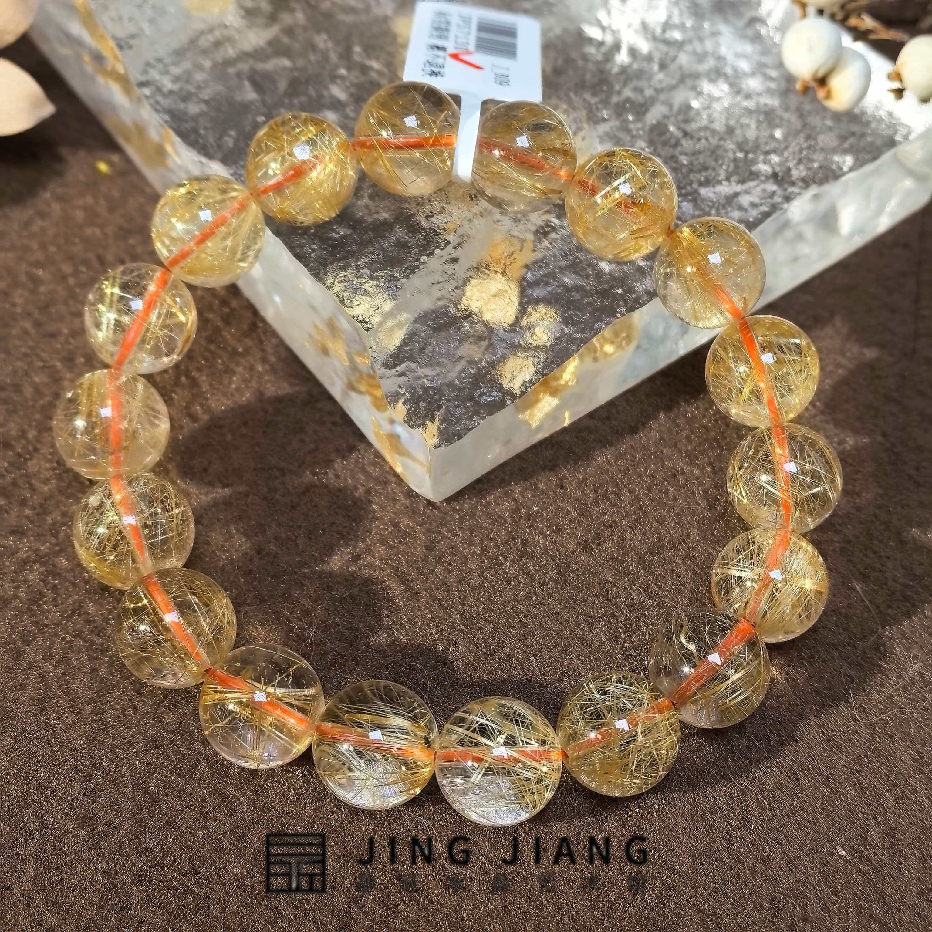 晶匠发晶手串11mm+    编号·H-JP57130