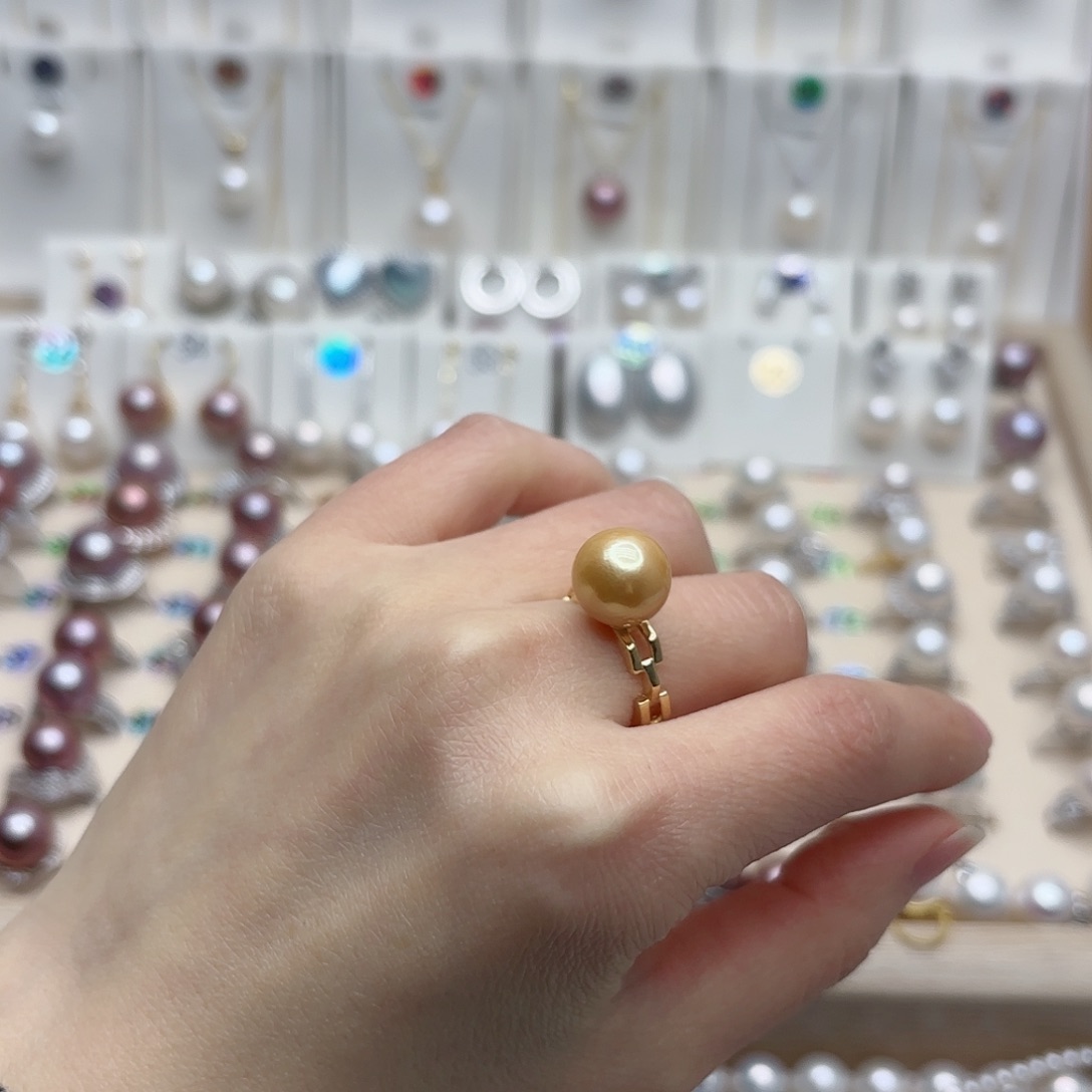 淡水珍珠颈饰银S925镶嵌