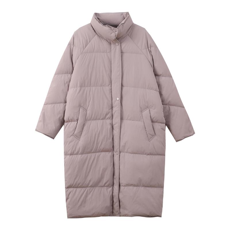 【红袖雨】大码女装冬季新款外套保暖防风显瘦羽绒服411793