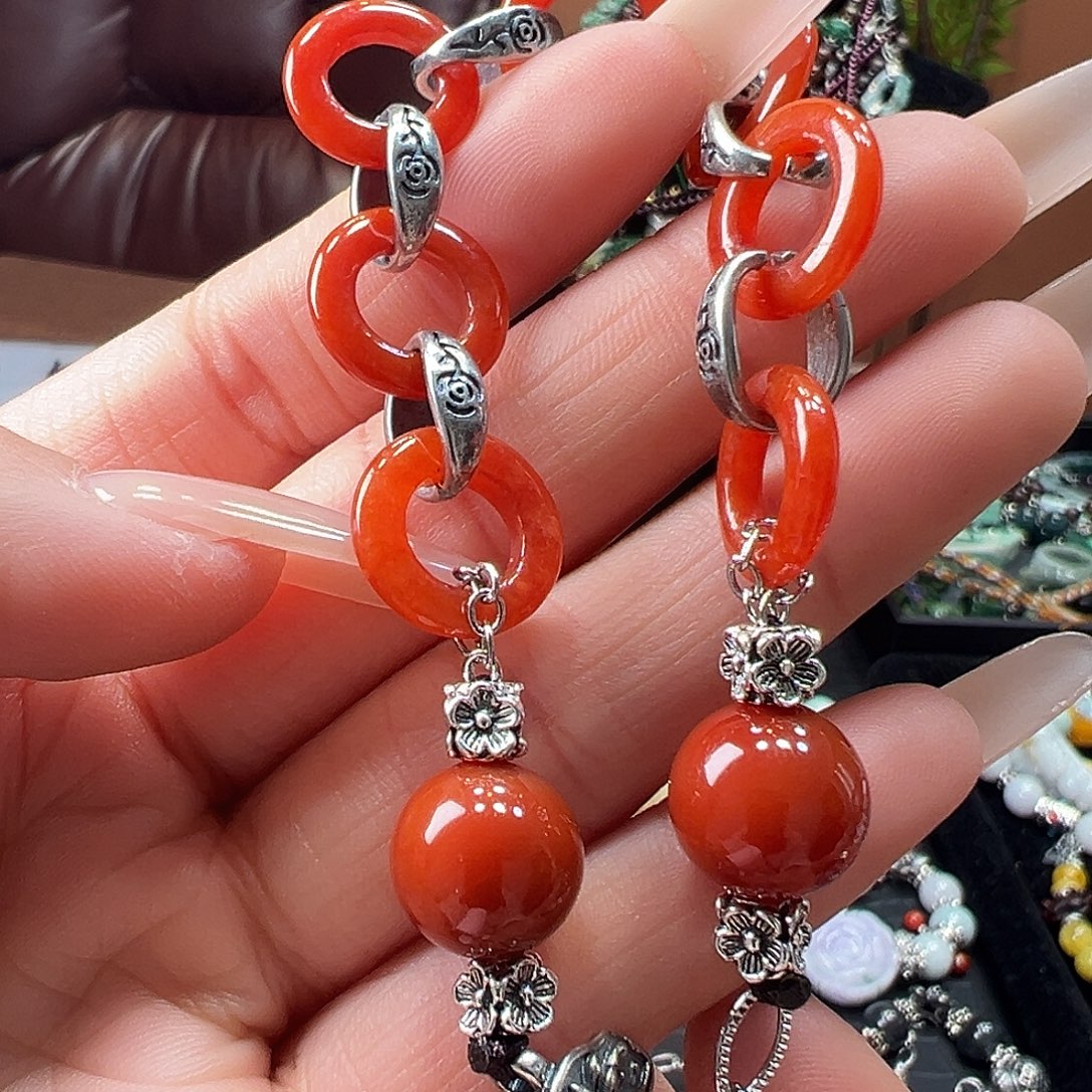 翡翠未镶嵌手链手链