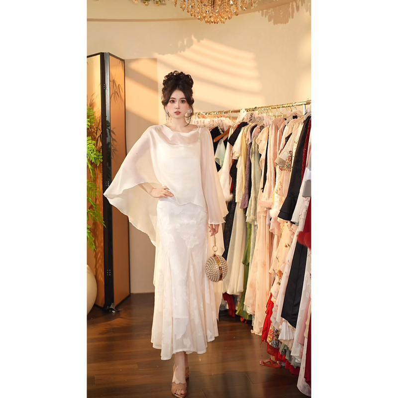 瑞瑞定制-1054仙女下凡连衣裙LL071