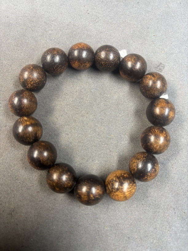 A51沉木圆珠手串