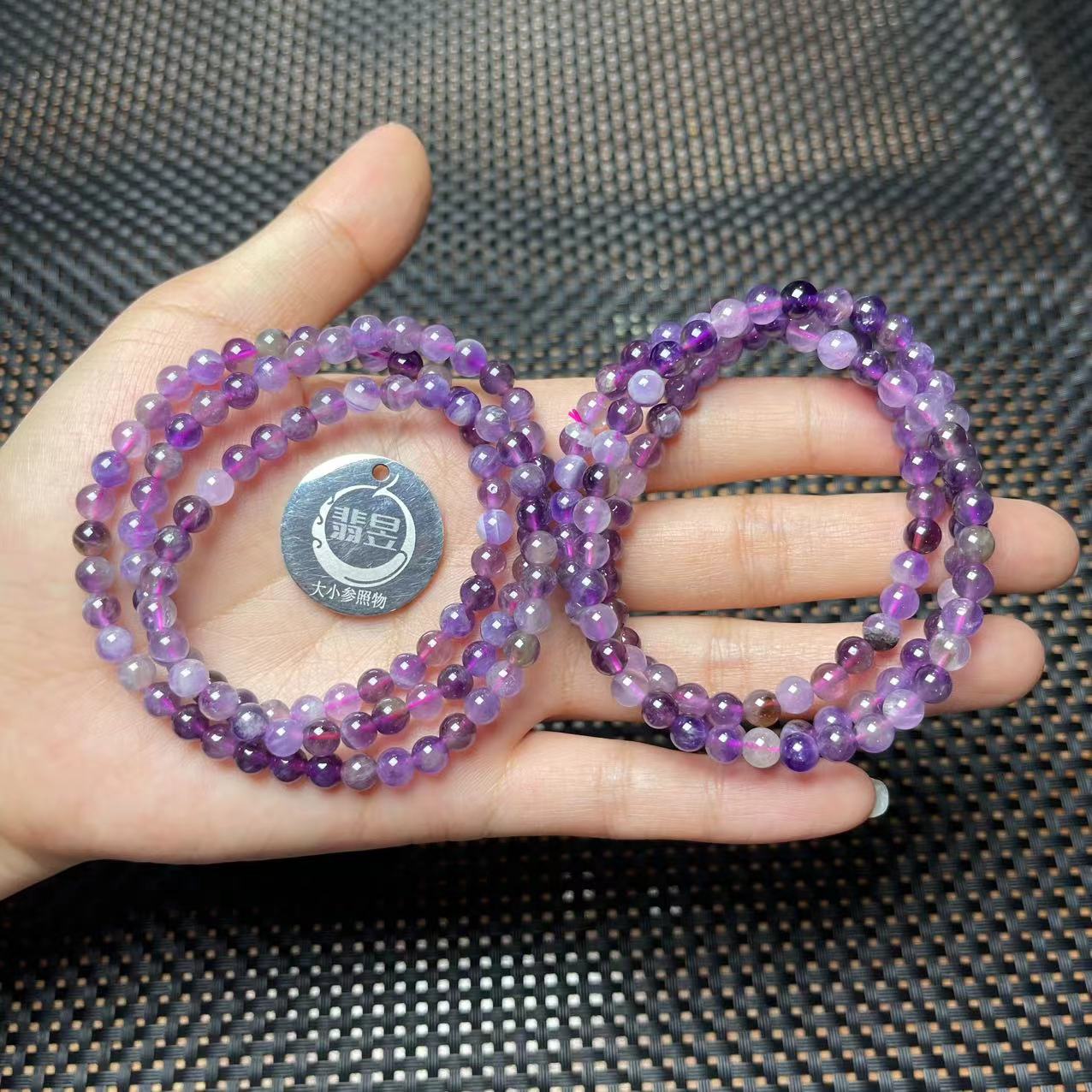 37215T28-3B16-水晶珠链颈饰-约5+/约98颗/-多样性发其一