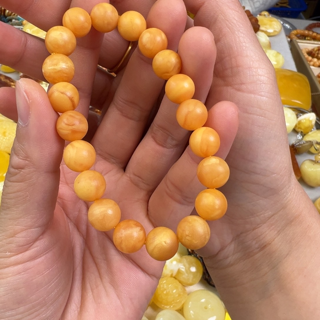 蜜蜡裸石未镶嵌蜜蜡