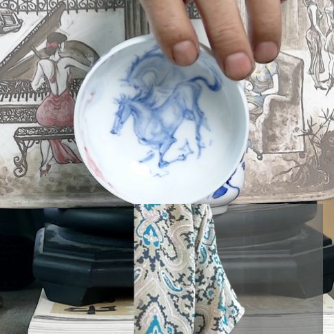 廣***湴景德镇瓷器景德镇瓷器乔生作品