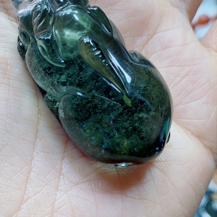 水晶颈饰未镶嵌快*水晶