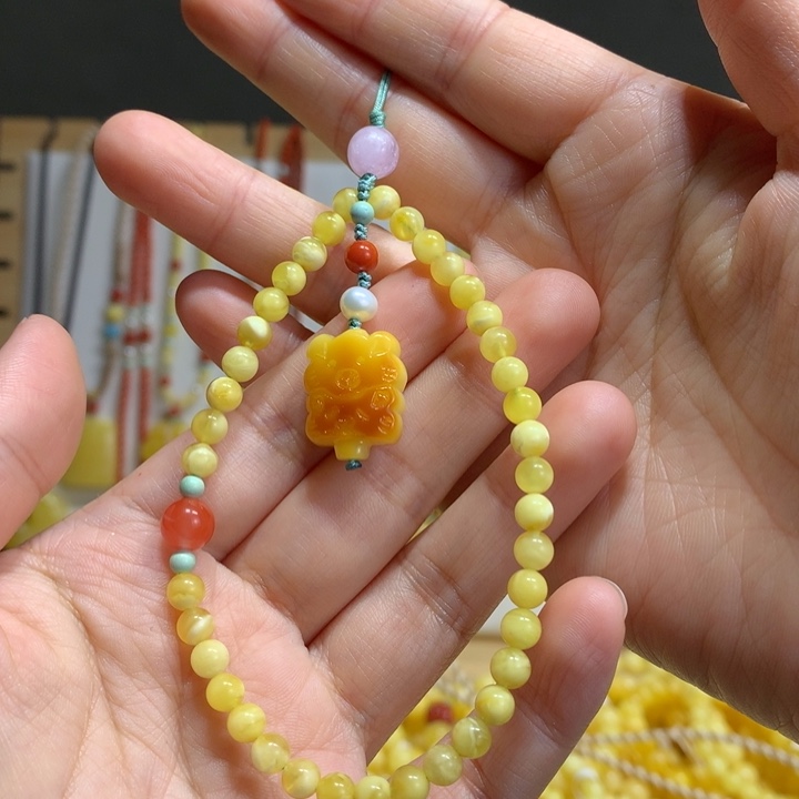 蜜蜡未镶嵌裸石特价5mm