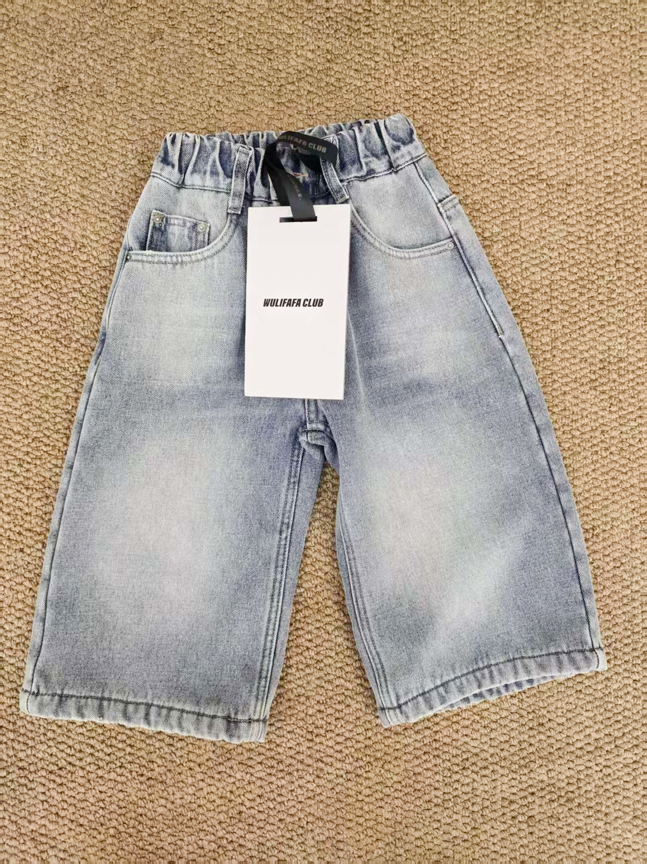 牛仔裤-儿童外穿潮流时尚韩版中性款