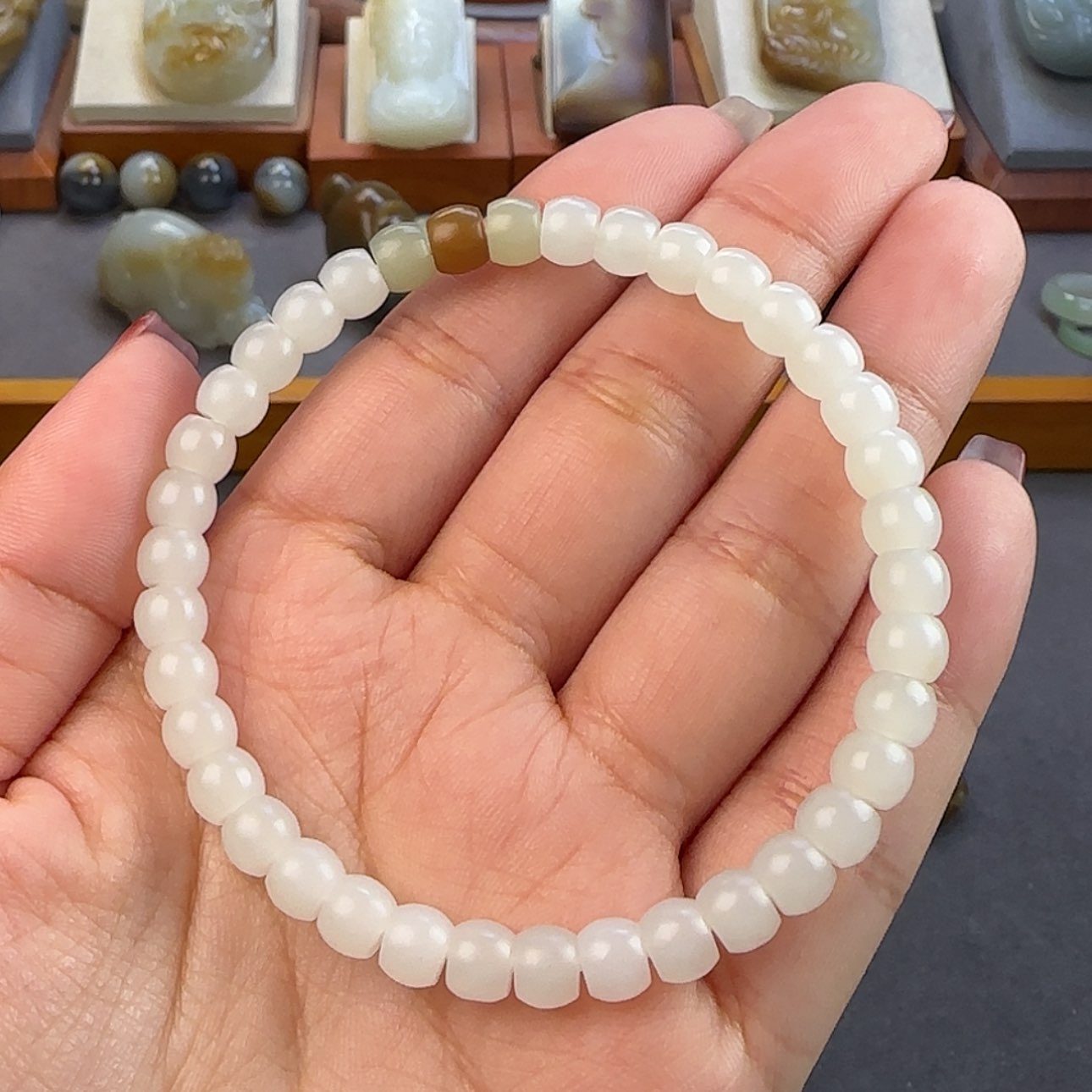 【闪购商品】和田玉手串未镶嵌