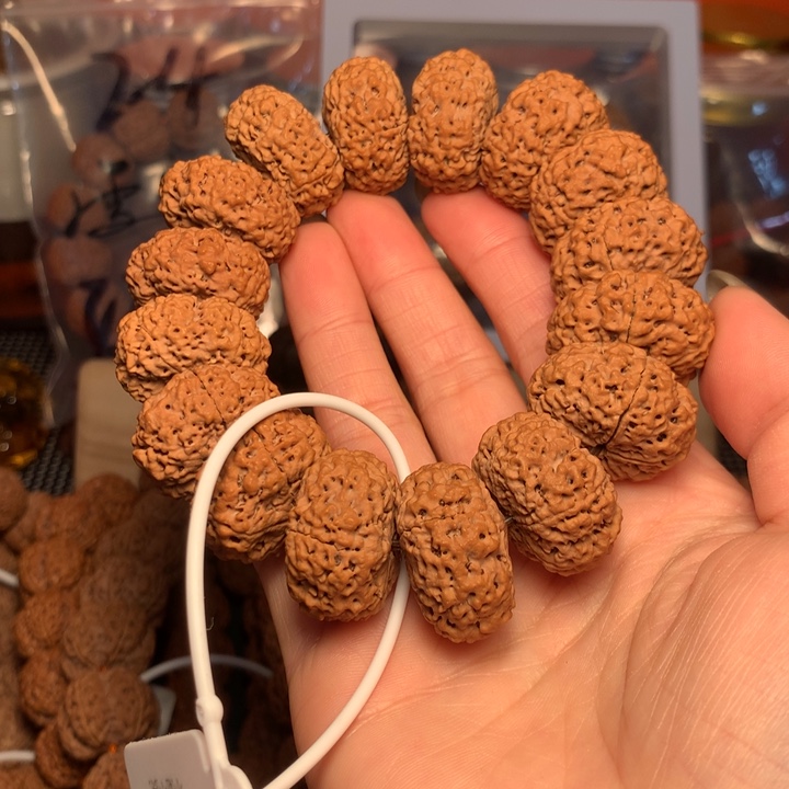 金刚菩提手串25尺寸菠萝蜜纽扣